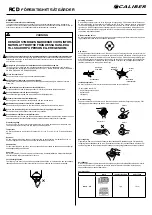 Preview for 13 page of Caliber RCD 236DAB-BT Manual