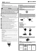 Предварительный просмотр 11 страницы Caliber RCD 237DAB-BT Quick Start Manual