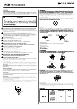 Предварительный просмотр 13 страницы Caliber RCD 237DAB-BT Quick Start Manual