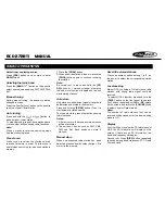 Preview for 4 page of Caliber RCD 272BTI User Manual