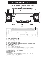 Caliber RCD110 Instruction Manual предпросмотр