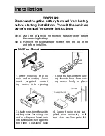 Preview for 8 page of Caliber RCD234DBT Manual