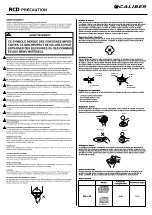 Preview for 9 page of Caliber RCD236DAB-BT Quick Start Manual