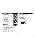 Preview for 6 page of Caliber RCD277DBT Operation Instructions Manual