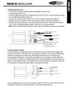 Preview for 5 page of Caliber Rdab IO Quick Start Manual