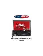 Caliber RDD 575BT Manual preview