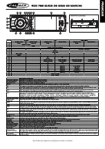 Preview for 5 page of Caliber RDD 788 Quick Start Manual