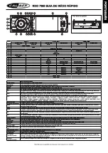 Preview for 9 page of Caliber RDD 788 Quick Start Manual