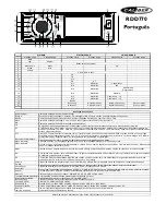 Preview for 7 page of Caliber RDD770 Quick Start Manual