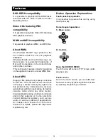 Preview for 4 page of Caliber RDD883BT Operating Instructions Manual