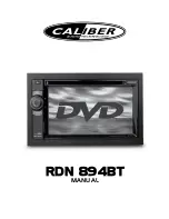 Caliber RDN 894BT User Manual предпросмотр