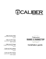 Caliber RG4D Installation Manual preview