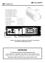 Preview for 3 page of Caliber RMD 034DAB-BT Quick Start Manual