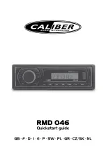 Preview for 1 page of Caliber RMD 046 Quick Start Manual