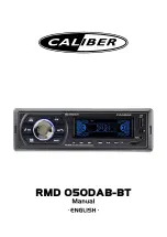 Caliber RMD 050DAB-BT Manual предпросмотр