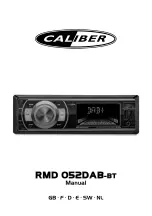 Caliber RMD 052DAB-BT Manual preview