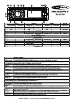 Предварительный просмотр 12 страницы Caliber RMD 052DAB-BT Manual