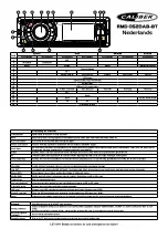 Предварительный просмотр 16 страницы Caliber RMD 052DAB-BT Manual