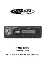 Предварительный просмотр 1 страницы Caliber RMD 055 Quick Start Manual