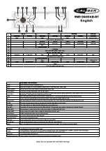 Предварительный просмотр 6 страницы Caliber RMD 060DAB-BT Manual