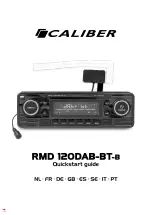 Caliber RMD 120DAB-BT-B Quick Start Manual preview