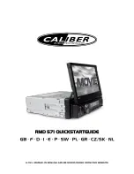 Caliber RMD 571 Quick Start Manual preview