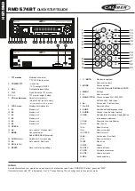 Preview for 4 page of Caliber RMD 574BT Quick Start Manual