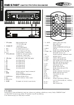 Preview for 22 page of Caliber RMD 574BT Quick Start Manual