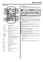 Preview for 11 page of Caliber RMD 801DAB-BT Quick Start Manual