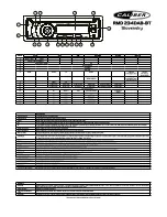 Preview for 20 page of Caliber RMD234DAB-BT Quick Start Manual