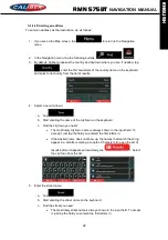 Preview for 27 page of Caliber RMN 575BT Navigation Manual