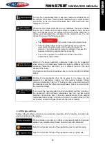 Preview for 93 page of Caliber RMN 575BT Navigation Manual