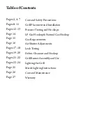 Preview for 3 page of Caliber Rockwell CRG42SS-L Installation Use And Care Manual