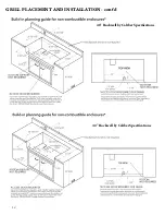 Preview for 10 page of Caliber Rockwell CRG42SS-L Installation Use And Care Manual