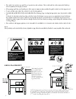 Preview for 8 page of Caliber Rockwell CRGSS60R-L Installation Use & Care Instructions