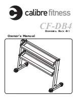 Calibre Fitness CF-DB4 Owner'S Manual предпросмотр