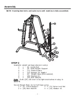 Предварительный просмотр 6 страницы Calibre Fitness CF-HCL Owner'S Manual