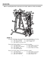 Предварительный просмотр 7 страницы Calibre Fitness CF-HCL Owner'S Manual