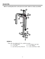 Preview for 8 page of Calibre Fitness CF-HCP Owner'S Manual