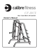 Calibre Fitness CF-HCS Owner'S Manual preview