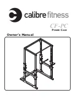 Preview for 1 page of Calibre Fitness CF-PC Owner'S Manual