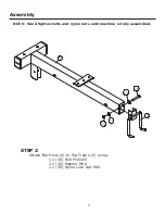 Preview for 6 page of Calibre Fitness CF-PCL Owner'S Manual