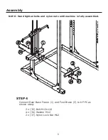 Preview for 8 page of Calibre Fitness CF-PCL Owner'S Manual