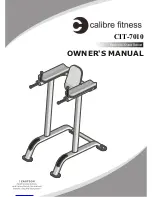 Preview for 1 page of Calibre Fitness CIT-7010 Owner'S Manual