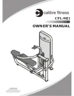 Preview for 1 page of Calibre Fitness CPL-9021 Owner'S Manual