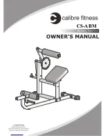 Preview for 1 page of Calibre Fitness CS-ABM Owner'S Manual