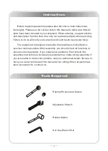 Preview for 4 page of Calibre Fitness CS-FT Owner'S Manual