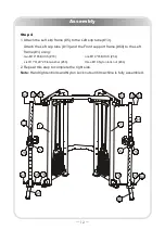 Preview for 12 page of Calibre Fitness CS-FT Owner'S Manual