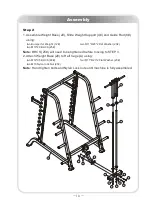 Preview for 10 page of Calibre Fitness CS-HCL Owner'S Manual