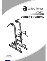 Calibre Fitness CS-PT Owner'S Manual preview